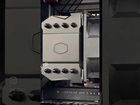 Smaller AIR Cooler - Cooler Master Hyper 411 NANO #asmr