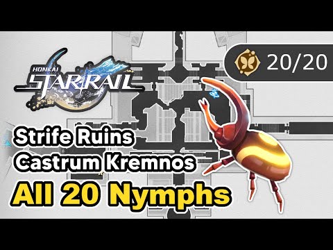 Strife Ruins Castrum Kremnos - All Nymphs Locations - Honkai Star Rail
