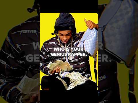 who is your genius rapper 🤔-- MALE EDITION