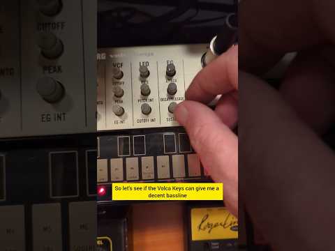 Volca Keys = Volca Bass?