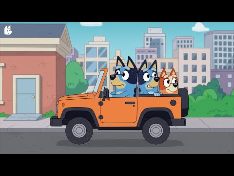 Bluey’s Family Spring Getaway 🚗 Cozy Chill Lofi Music | Chill Beats for Studying & Nighttime Work