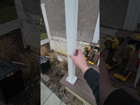 Deck Railing Tip! #deck #railing #contractor #construction #deckbuilding #deckbuilder #westbury