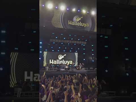 Fraternidade João Paulo II cantando Terra Seca no Halleluya 2024!