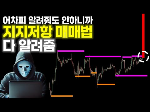 지지 저항만 알면 상승시세 초입을 먹을 수 있습니다