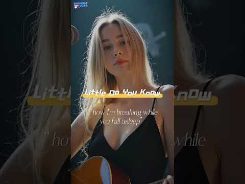 Little Do You Know - Lyrics - Alex & Sierra #englishsongs #masonmusic #loveballad #AI_Music_Nova
