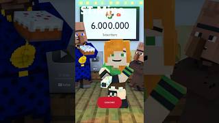 Baby Steve and friends celebrate 6 million subscribers. #shorts