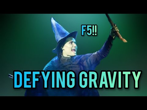 SINGERS ATTEMPTING THE "DEFYING GRAVITY" HIGH NOTE!