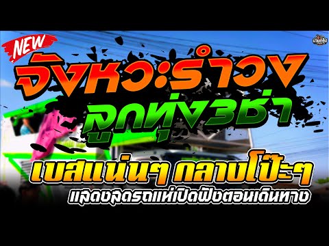 แสดงสดเบสแน่นๆ!! จังหวะรำวง ลูกทุ่ง3ช่า คัดแต่เพลงเพราะๆฟังเพลินๆ