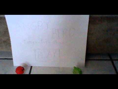 Angry Birds Interactive Game (Game Start)