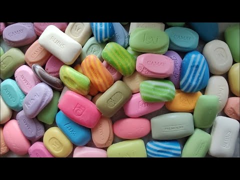 ASMR soap opening Haul no talking no music | Leisurely unpacking Soap