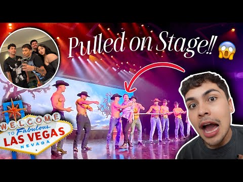 I got DRAGGED on stage during a LAS VEGAS SHOW!!!