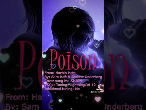 made a #vocaloidcover of Poison from #hazbinhotel ! #shion #vocaloid6 #cover