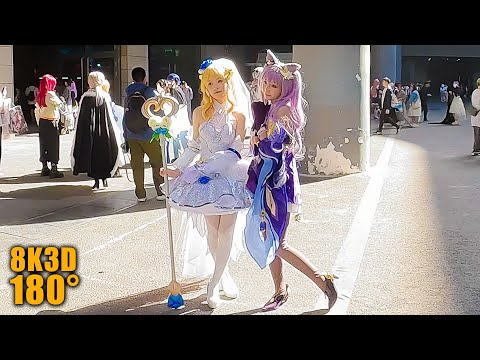 [8K60P VR180] The 11th WorldLine Comic CON in Chengdu, China 24