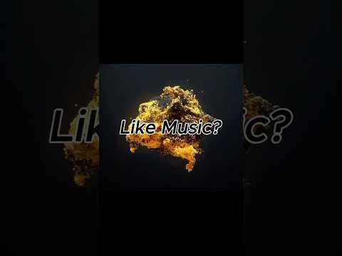 Music Visualizer - Dancing Strings in the Air (Song Title) - Short Sample