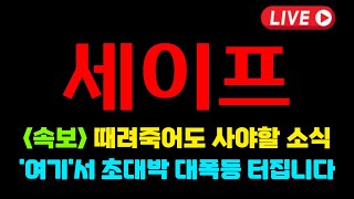 [세이프 코인전망]🔴대박속보🔴대박났다 대박났어! "여기서" 올인하면 미친듯이 대폭등 터진다 무조건 영상보고 대응하세요! #오르카 #레이어제로 #도지코인 #유엑스링크 #리플