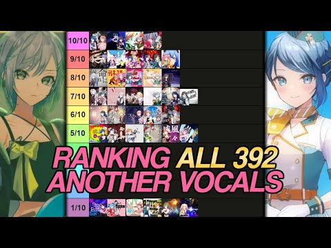 Ranking ALL 392 ProSeka Another Vocals [AS OF 11/20/24]