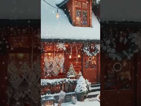 SNOW Cafe #shortvideo #snowfall