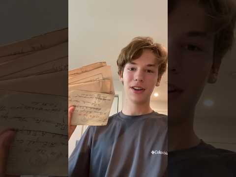 Unopened WW2 Letter! What’s inside???