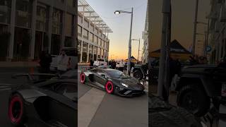 The Stradman and his Carbon Fiber Lamborghini Aventador 🩷🖤 #stradman #lamborghini #aventador #car
