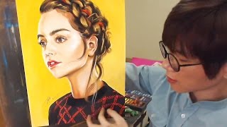 Pastel Portrait - Jenna Coleman 제나 콜먼 | drawholic
