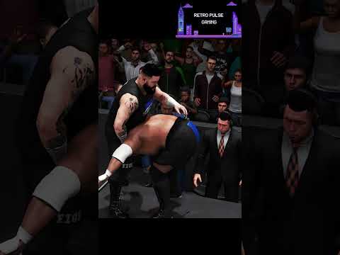 KO Drops Samoa Joe with VICIOUS Package Piledriver! 🔥💀 #wwe #wwe2k20