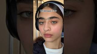 Exploring Eyebrow Styles Separate Eyebrows vs Unibrows - What's the Difference#viral #medical