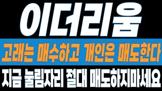 [이더리움 코인전망] 고래는 매수하고 개인은 매도한다!!! 지금 눌림자리 절대 매도하지마세요!! #이더리움 #이더리움전망 #이더리움분석 #eth