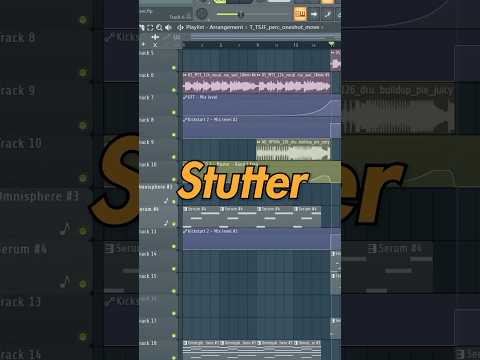 HOW TO MAKE A STUTTER HOUSE TRACK ON FL STUDIO! #flstudio #flstudiotutorial #musicproduction