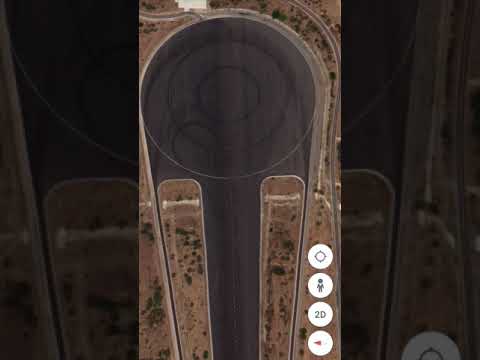 NaTrax High speed Test Track🛣 satellite view India #shorts
