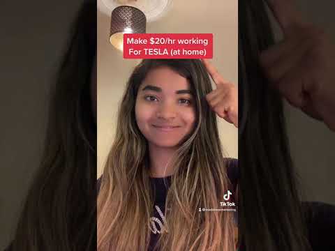 Make $20\h working for TESLA at home | watch to find-out how