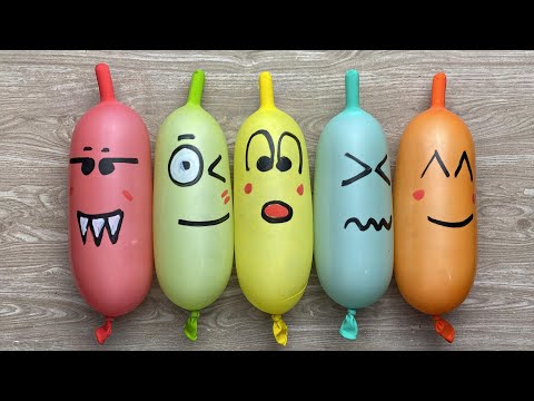 Balloons Slime ! Making Slime with Funny Balloons ! ASMR ! Satisfying ! Part 408