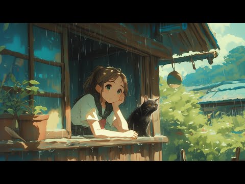 Fall Into Deep Sleep with Rain Sounds - Peaceful Piano Music, Healing Of Stress, Anxiety, Depressive