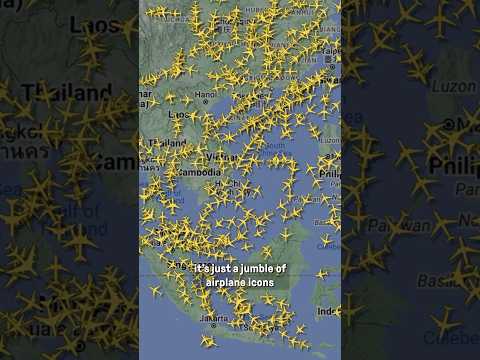 How Flight Paths Show Global Conflict