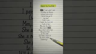 Paint The Town Red Lyrics Song by Doja Cat #paintthetownred #dojacat #lyrics