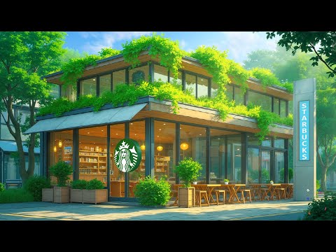 Starbucks Café & Trio Bossa Jazz🌳 Chill Bossa Nova Music with Perfect BGM for Coffee & Conversations