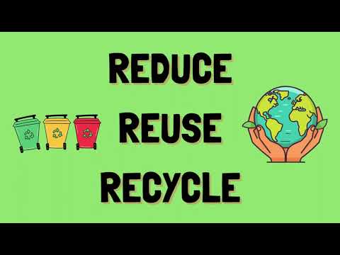 Reduce Reuse Recycle Song  _ Kids Song _ Lyrics