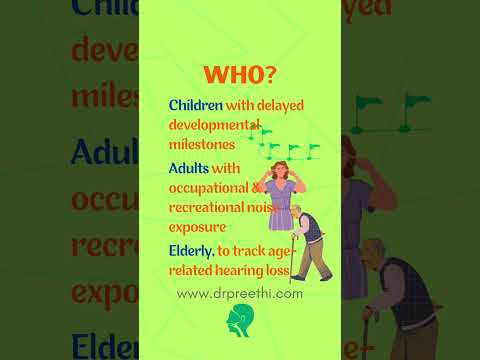 Importance of regular hearing tests