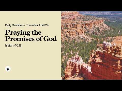 Praying the Promises of God – Daily Devotional