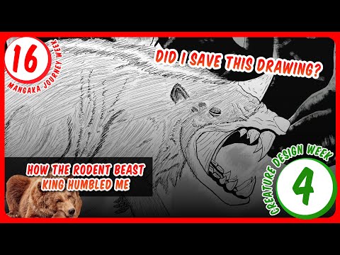 Rodent Beast King: Drawing in Fur and Finishing Touches - Can It Be Saved?