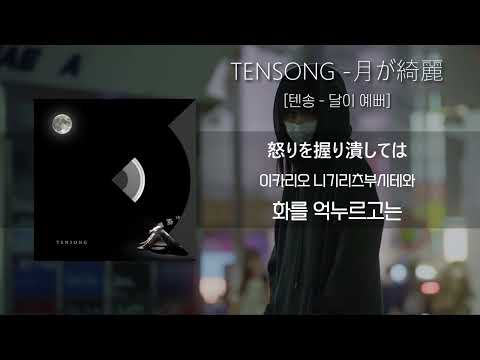 텐송 「달이 예뻐」 / TENSONG 「月が綺麗」 (가사/발음/해석포함)