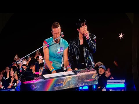 The Astronaut (With BTS Jin 진) / COLDPLAY : MUSIC of the SPHERES / Seoul 3rd / 250419 @고양종합운동장