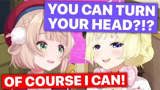 Watame Laughs Too Much At Ui-mama's Head Movements (Tsunomaki Watame / Hololive) [Eng Subs]