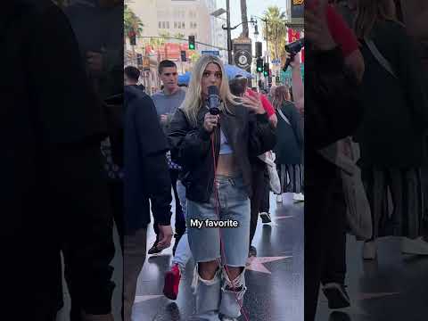 I Was Not Expecting That From This Random Rapper in Los Angeles Part 2...🤯 @MorganStJean