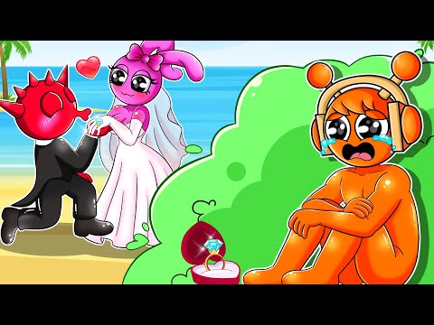 Oren Lost Pinki Forever...Pinki Married Raddy?! | Incredibox Sprunki Animation