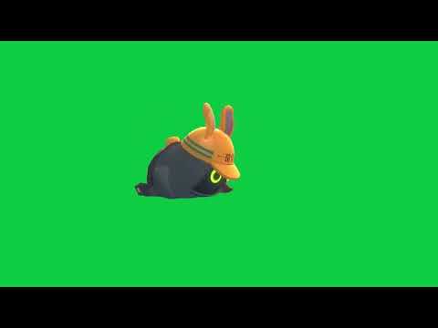 Bangboo hard sniff green screen with SFX