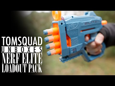 TomSquad Unboxes: Nerf Elite 2.0 Loadout Pack