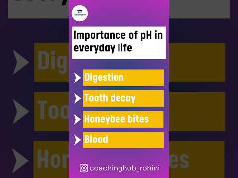 Importance of pH in everyday life #coachinghub #scienceclass10ncert #class10 #studyscience