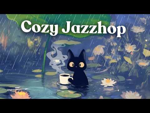 Quiet Rain Ambience 🌧 Lofi Jazz HipHop for Steady Workflow