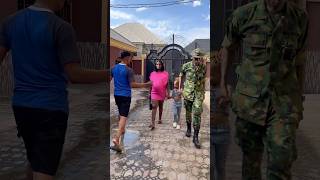 No army man will tolerate this from his wife #shorts #subscribe #viralvideo