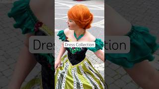Dress Collection🩷#disneyprincess #disneycosplay #cosplay #ariel #jasmine #aurora #tiana #moana
